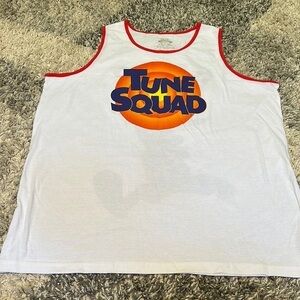 Space Jam Men's Tune Squad Tank Top 2XL Bugs Bunny